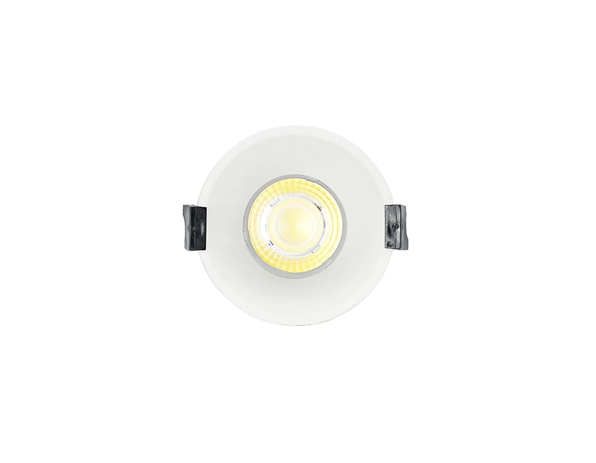 Bania 10 Tridonic Powered 10W 2700K 710lm 36° CRI>90 LED Engine White Fixed Recessed Spotlight, Inner Glass cover, IP65 DM200720  Dlux Bania 10 IP65